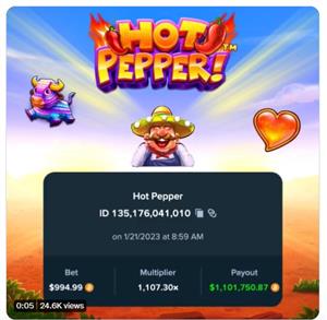 Big Win - Stake - Hot Pepper